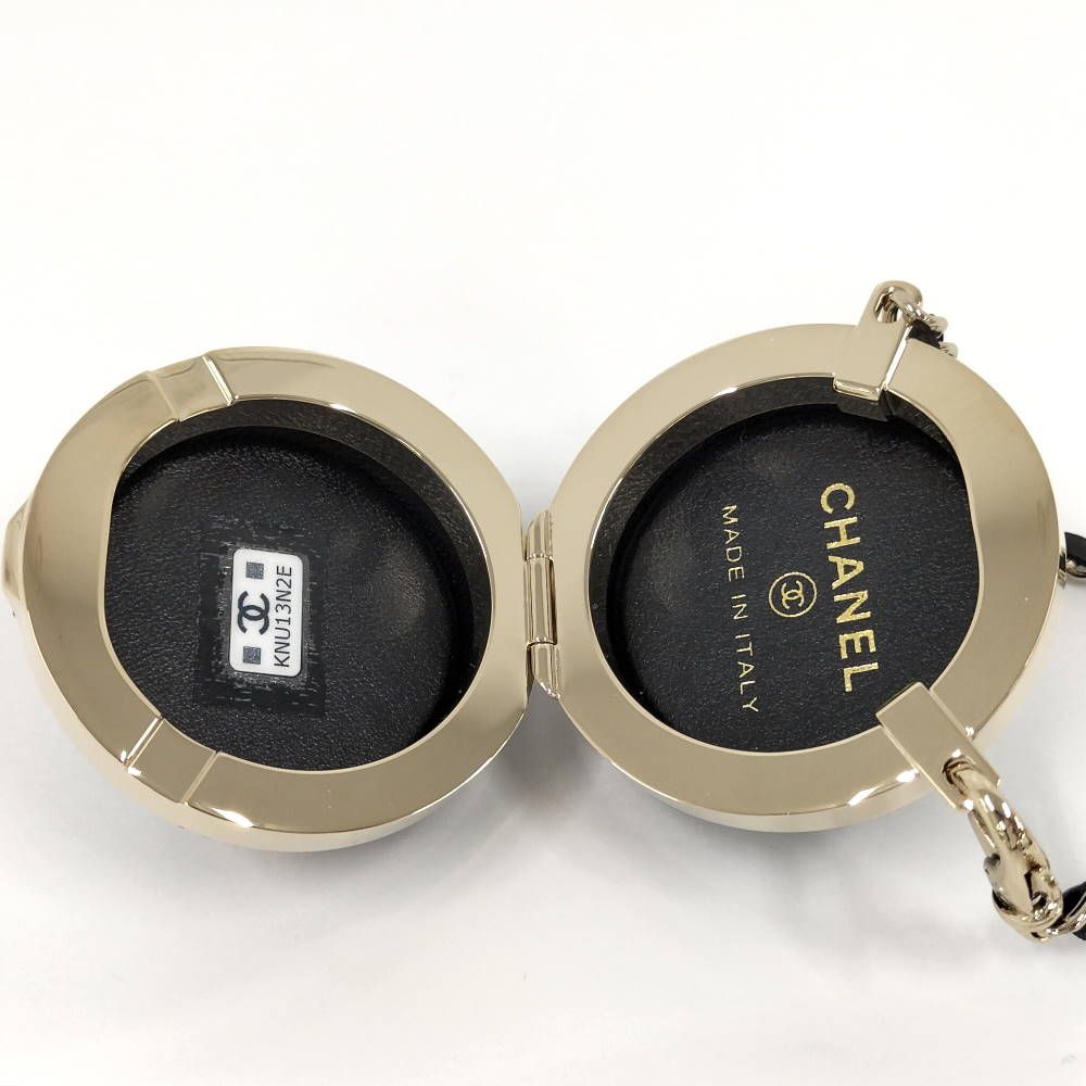 Chanel Mini Bag Charm Quilted Lambskin Leather Black — view 6