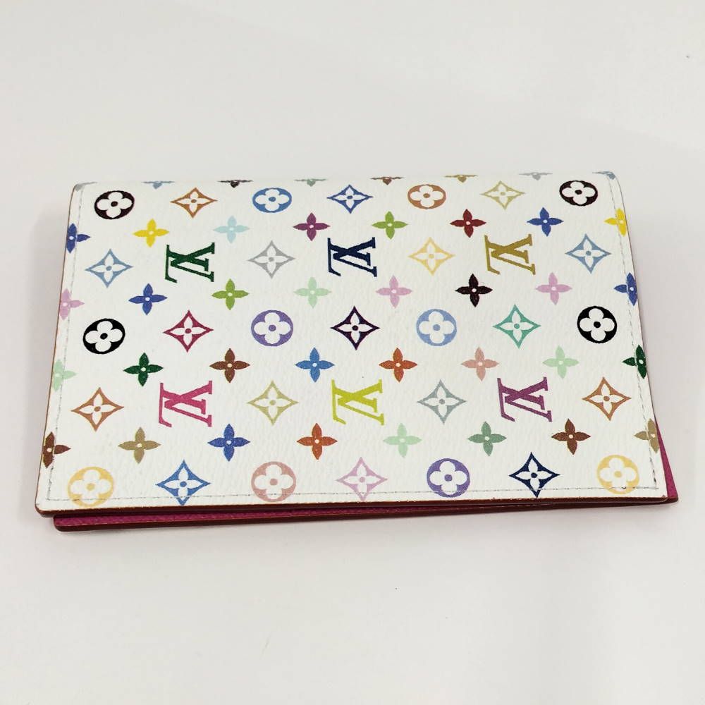 Louis Vuitton Takashi Murakami Collaboration LV Tm Passport Cover Couverture NM — view 5