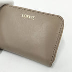 Loewe Zip Coin Bath Leather Beige Wallet — view 7
