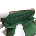 Loewe Zip Coin Bath Leather Beige Wallet — view 8
