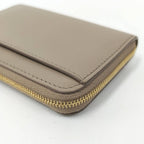 Loewe Zip Coin Bath Leather Beige Wallet — view 4