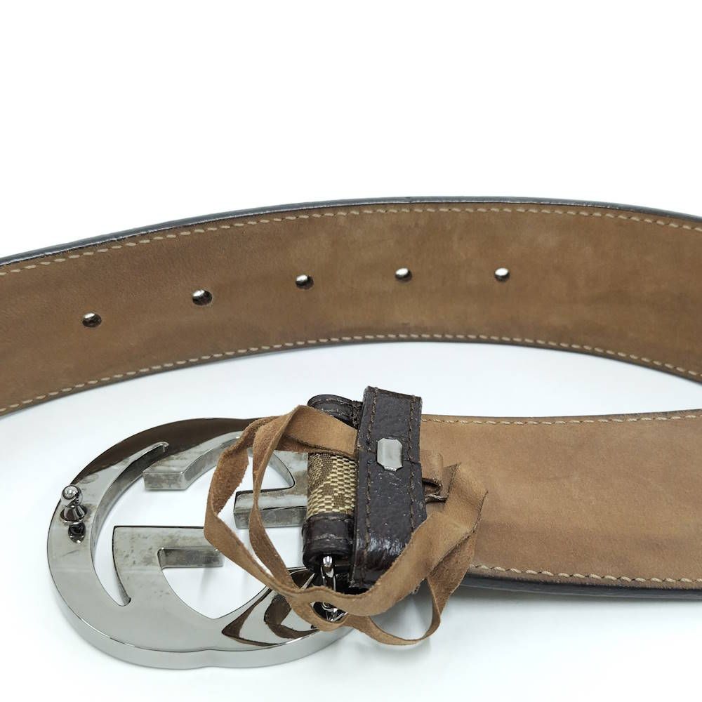 Gucci Interlocking Belt GG Supreme — view 7