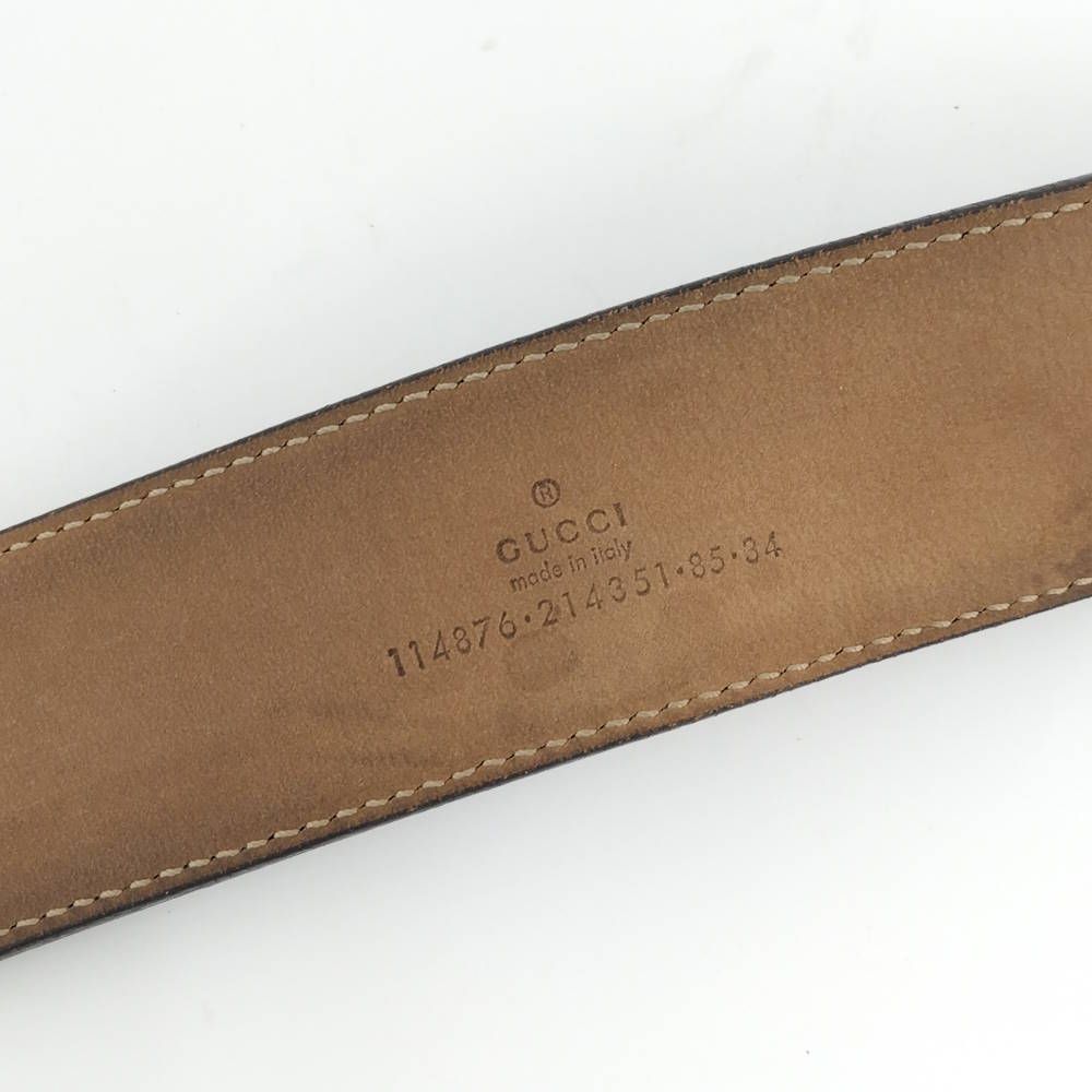 Gucci Interlocking Belt GG Supreme — view 8
