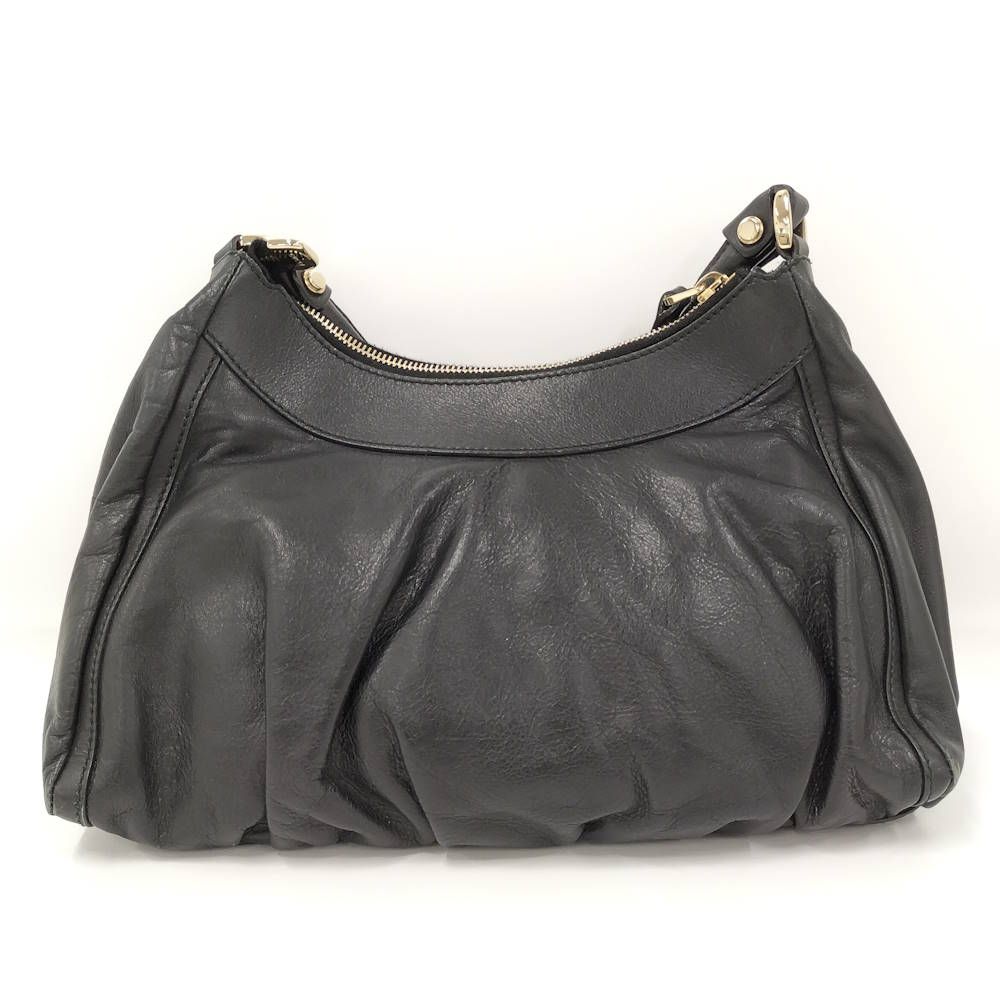 Gucci Abbey Shoulder Bag Leather Black — view 2