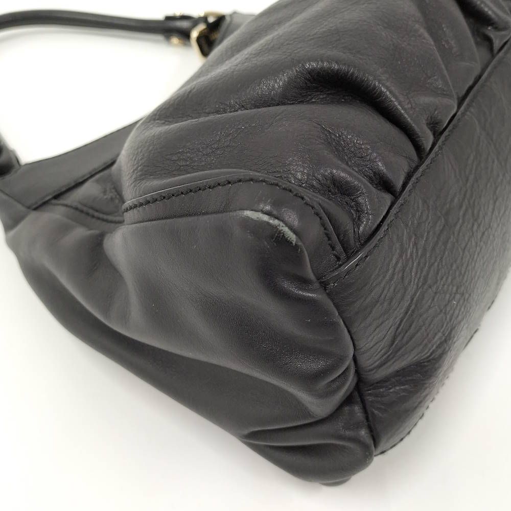 Gucci Abbey Shoulder Bag Leather Black — view 3