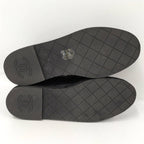Chanel Loafers Leather Black List 37c — view 6