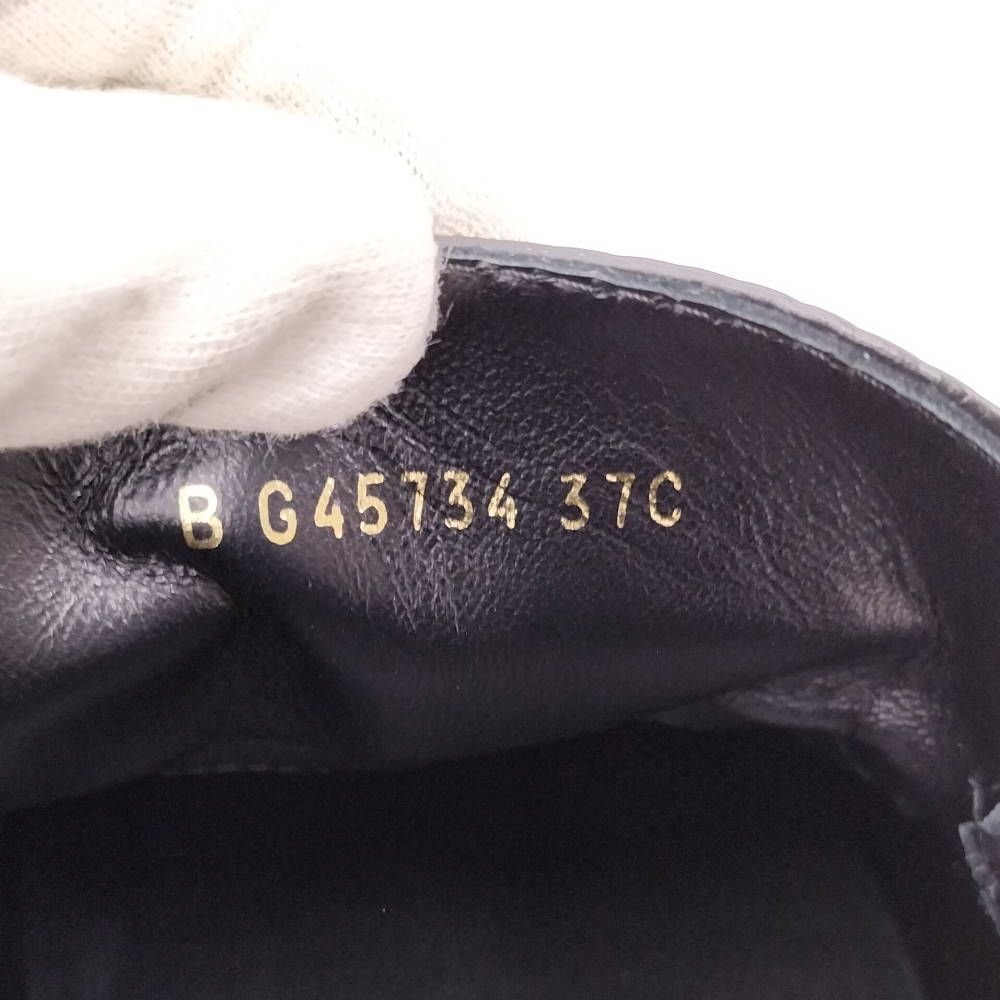 Chanel Loafers Leather Black List 37c — view 8