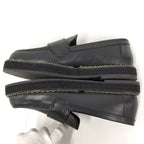 Chanel Loafers Leather Black List 37c — view 5