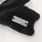 Celine Barrette Ribbon Velour Black Shoulder Bag — view 7