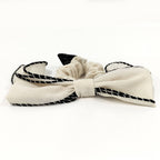 Chanel Scrunchie Ribbon CC Logo Hair Clip — view 3