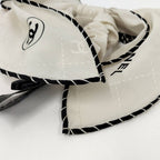 Chanel Scrunchie Ribbon CC Logo Hair Clip — view 4