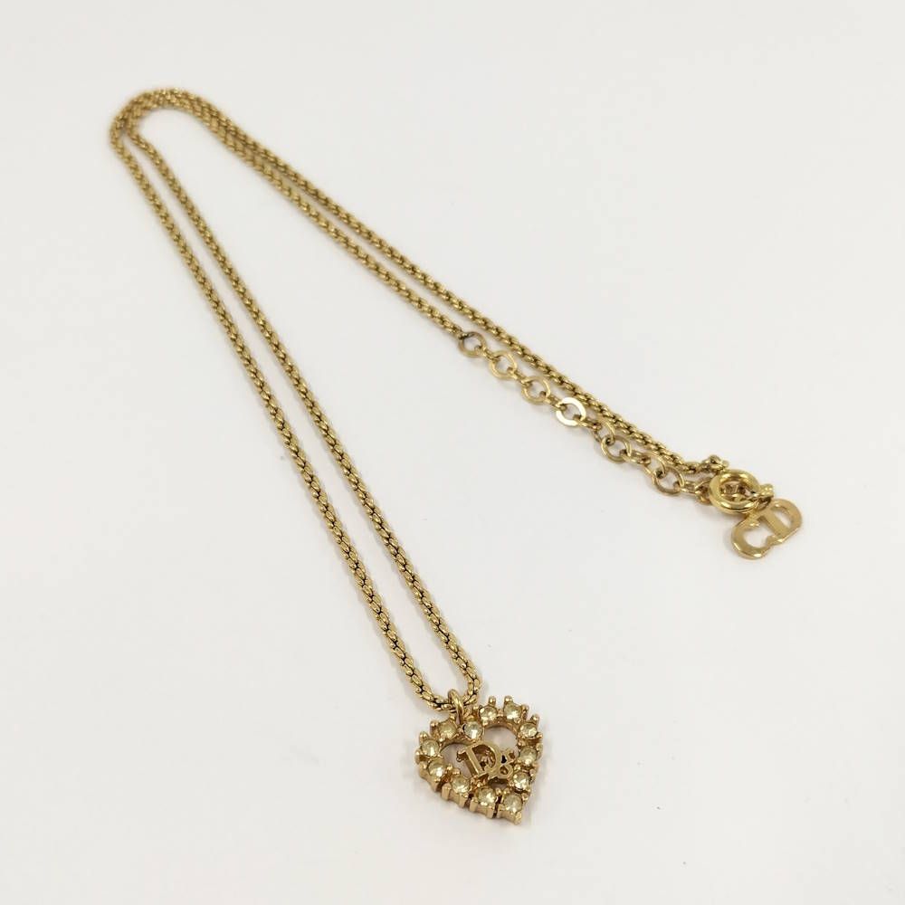 Dior Necklace Plated Gold — view 3