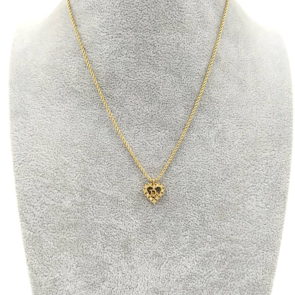 Dior Necklace Plated Gold — view 9