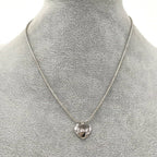 Dior Necklace Heart Silver Color Plated — view 6
