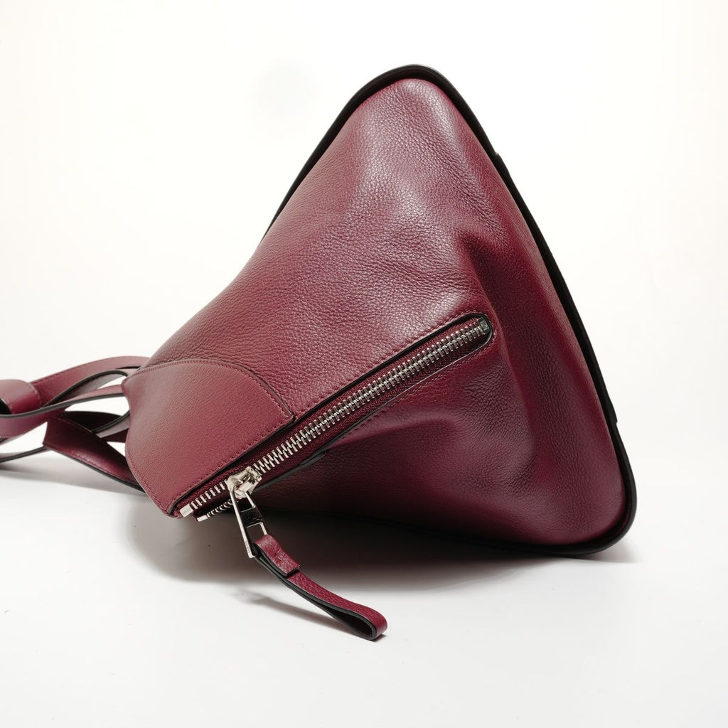 Loewe Handbag Hammock Leather Bordeaux — view 3
