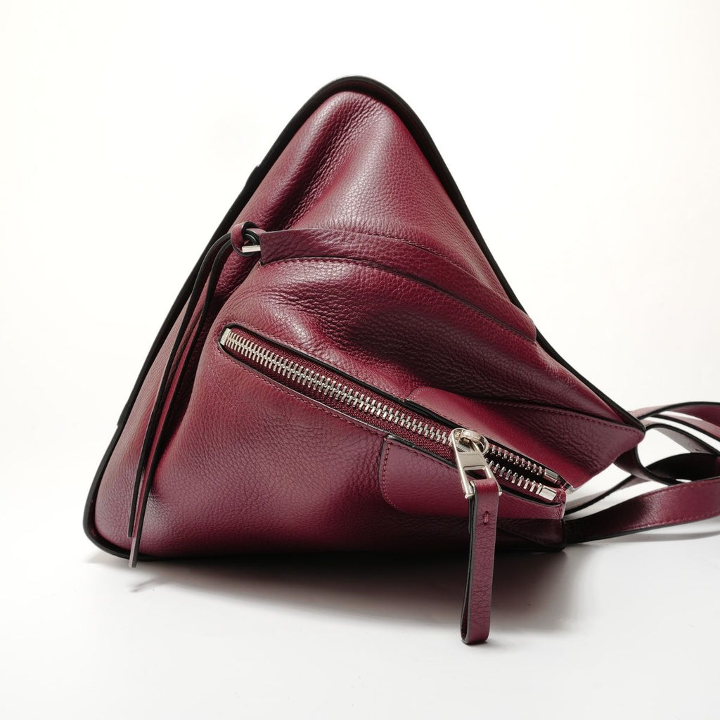 Loewe Handbag Hammock Leather Bordeaux — view 4