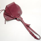 Loewe Handbag Hammock Leather Bordeaux — view 8