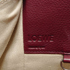 Loewe Handbag Hammock Leather Bordeaux — view 9
