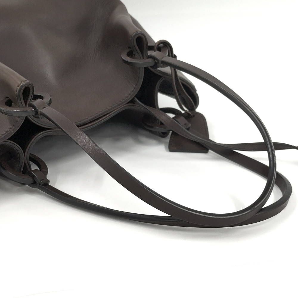 Gucci Tote Dark Brown Leather — view 4