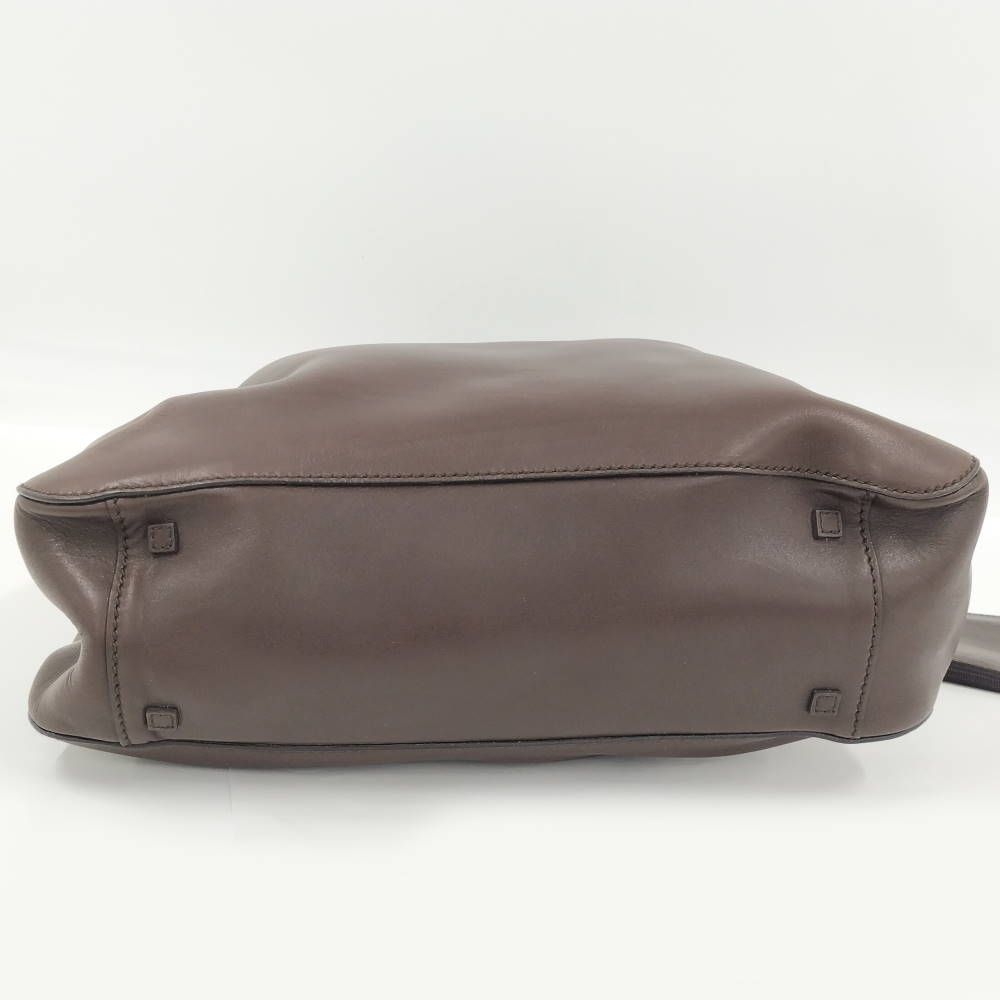 Gucci Tote Dark Brown Leather — view 7