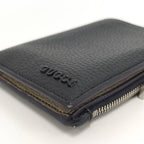 Gucci Compact Wallet Leather Navy — view 4