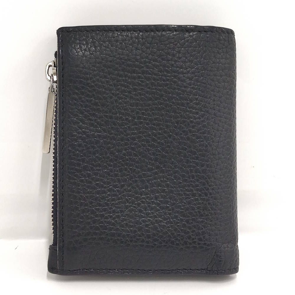Gucci Compact Wallet Leather Navy — view 3