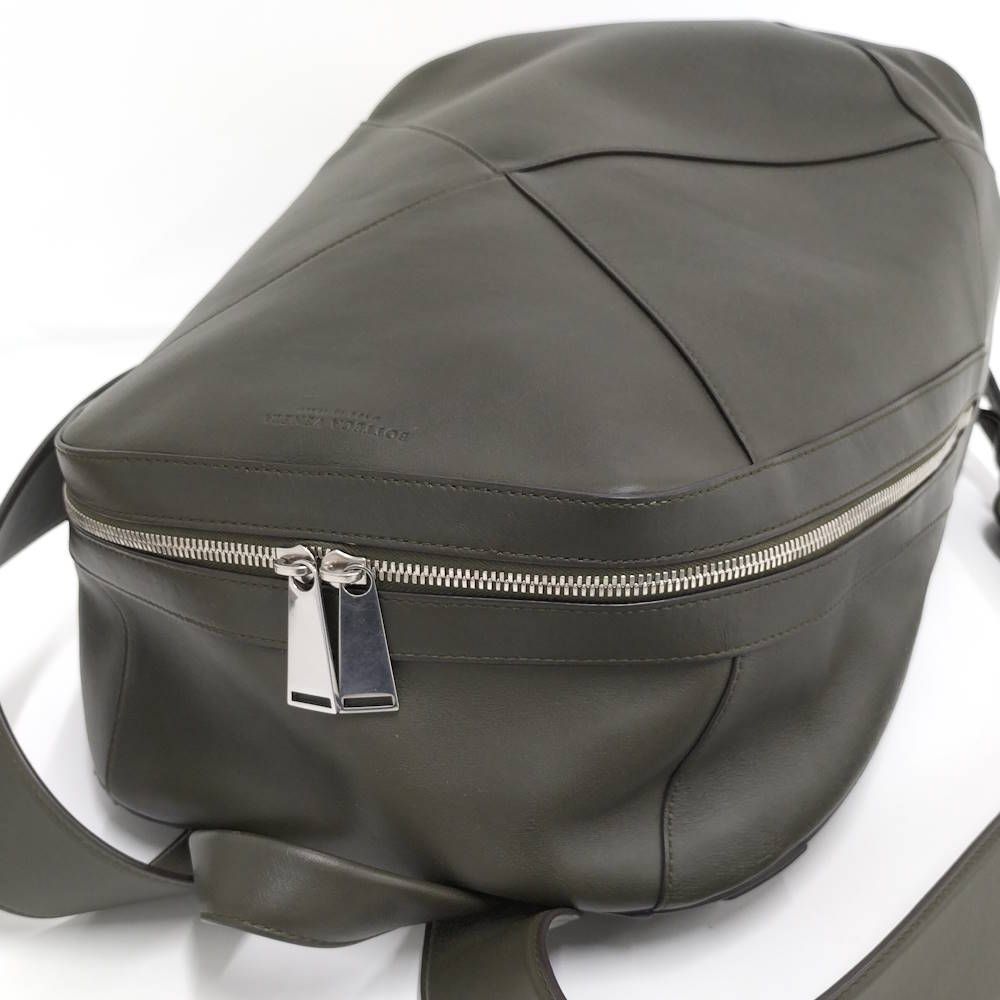 Bottega Veneta Backpack Large Butterfly Calfskin Leather Olive Khaki — view 5