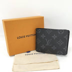 Louis Vuitton Portefeuille Multiple Bifold Wallet Monogram Eclipse — view 9