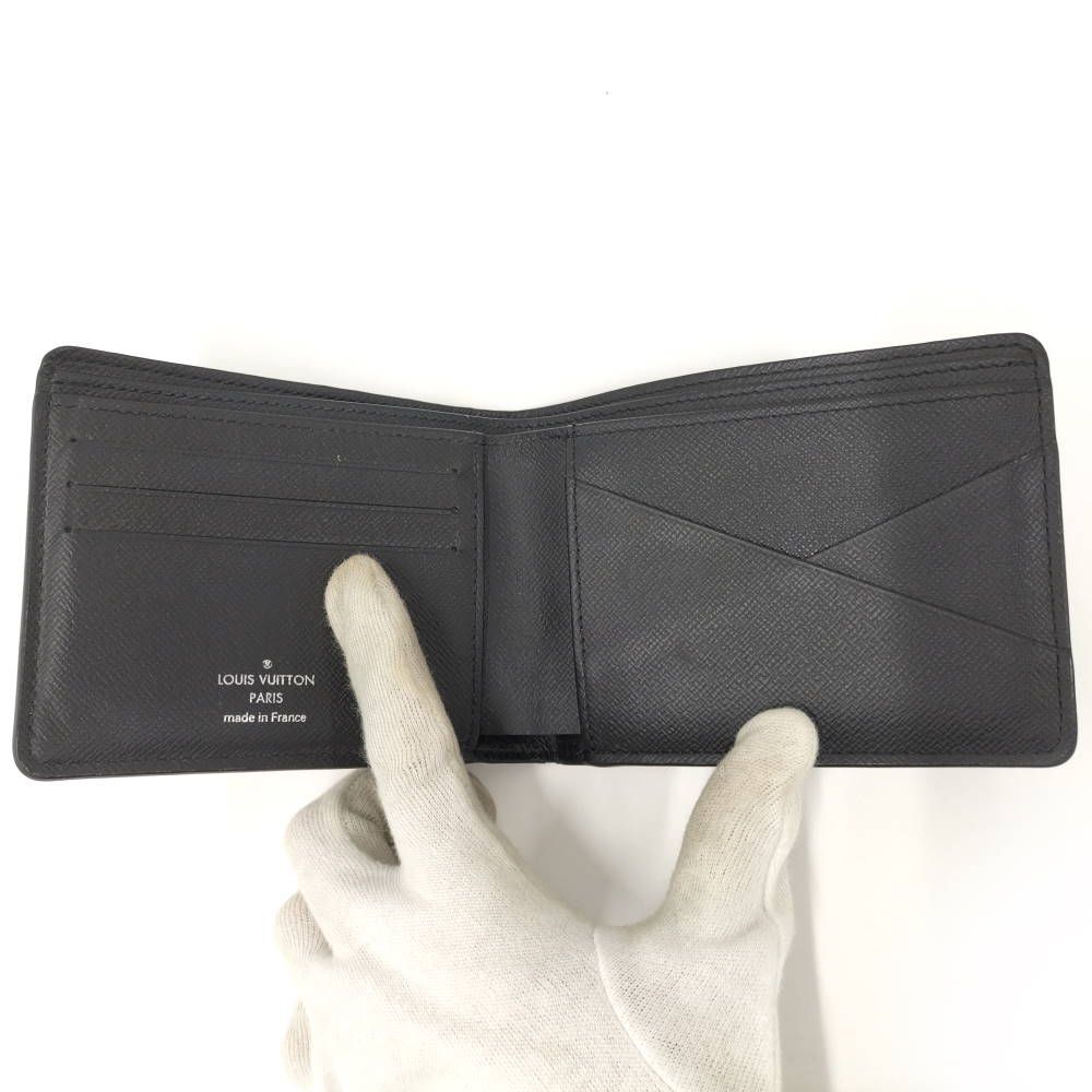 Louis Vuitton Portefeuille Multiple Bifold Wallet Monogram Eclipse — view 2