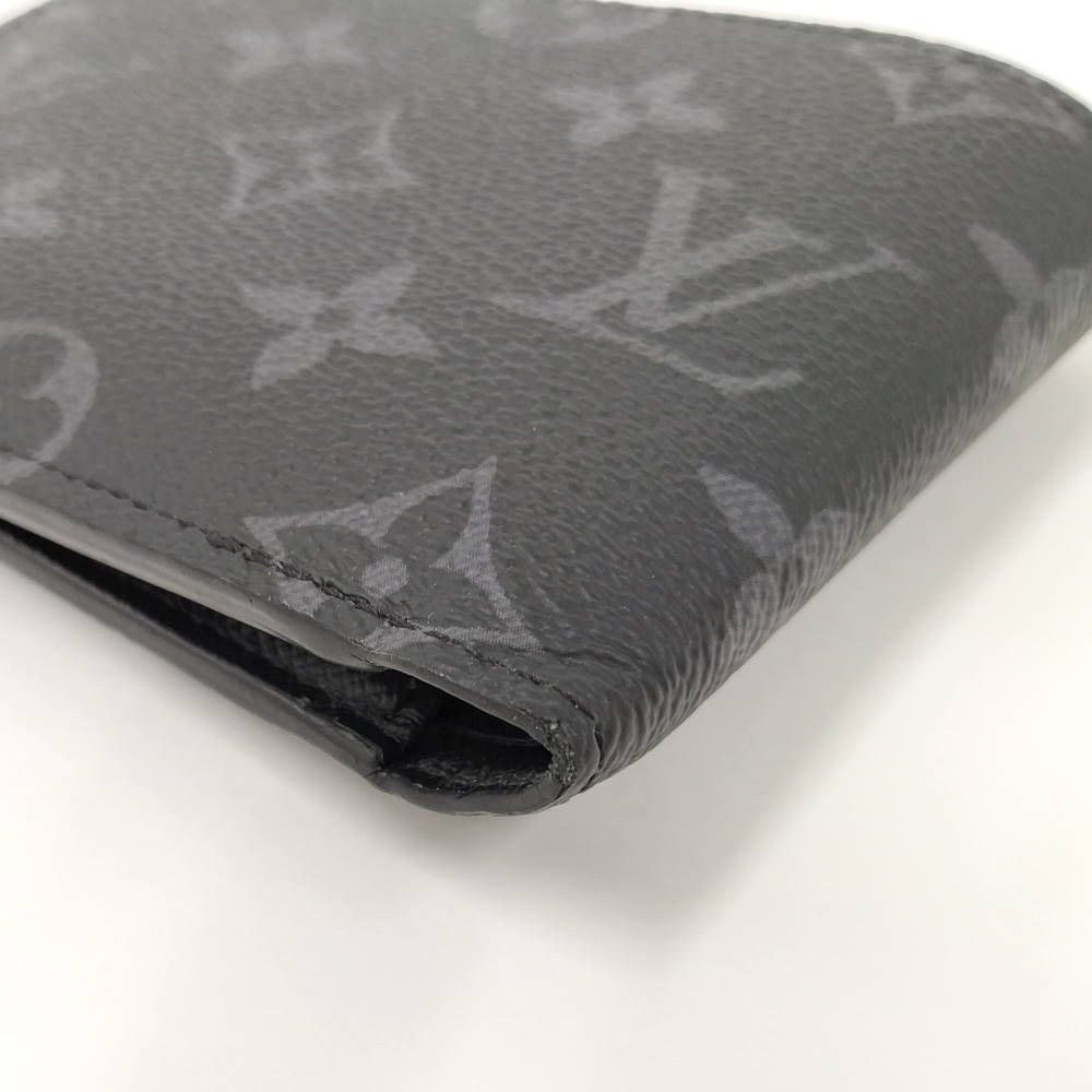 Louis Vuitton Portefeuille Multiple Bifold Wallet Monogram Eclipse — view 4