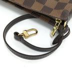 Louis Vuitton Navona Pouch Handbag Damier Ebene — view 7