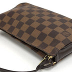 Louis Vuitton Navona Pouch Handbag Damier Ebene — view 3