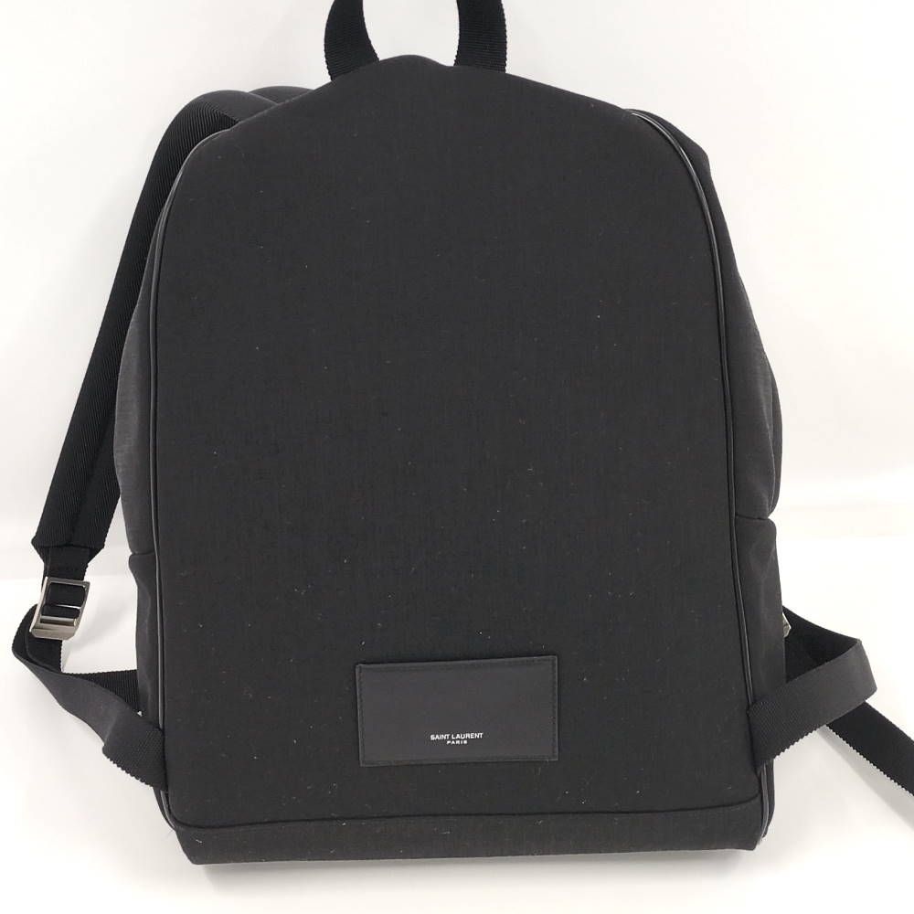 Saint Laurent Yves Backpack Canvas Black — view 2