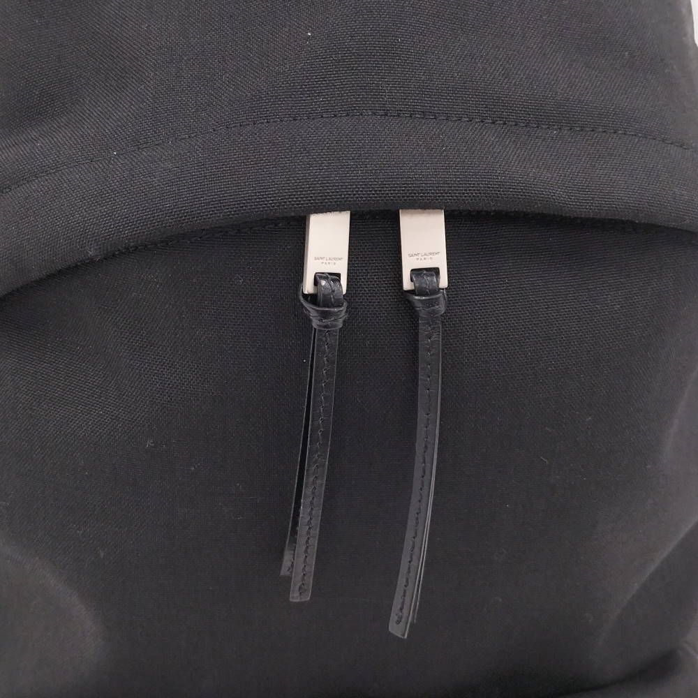 Saint Laurent Yves Backpack Canvas Black — view 6