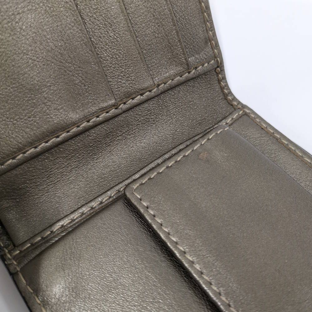 Gucci Bifold Wallet Leather Khaki — view 5