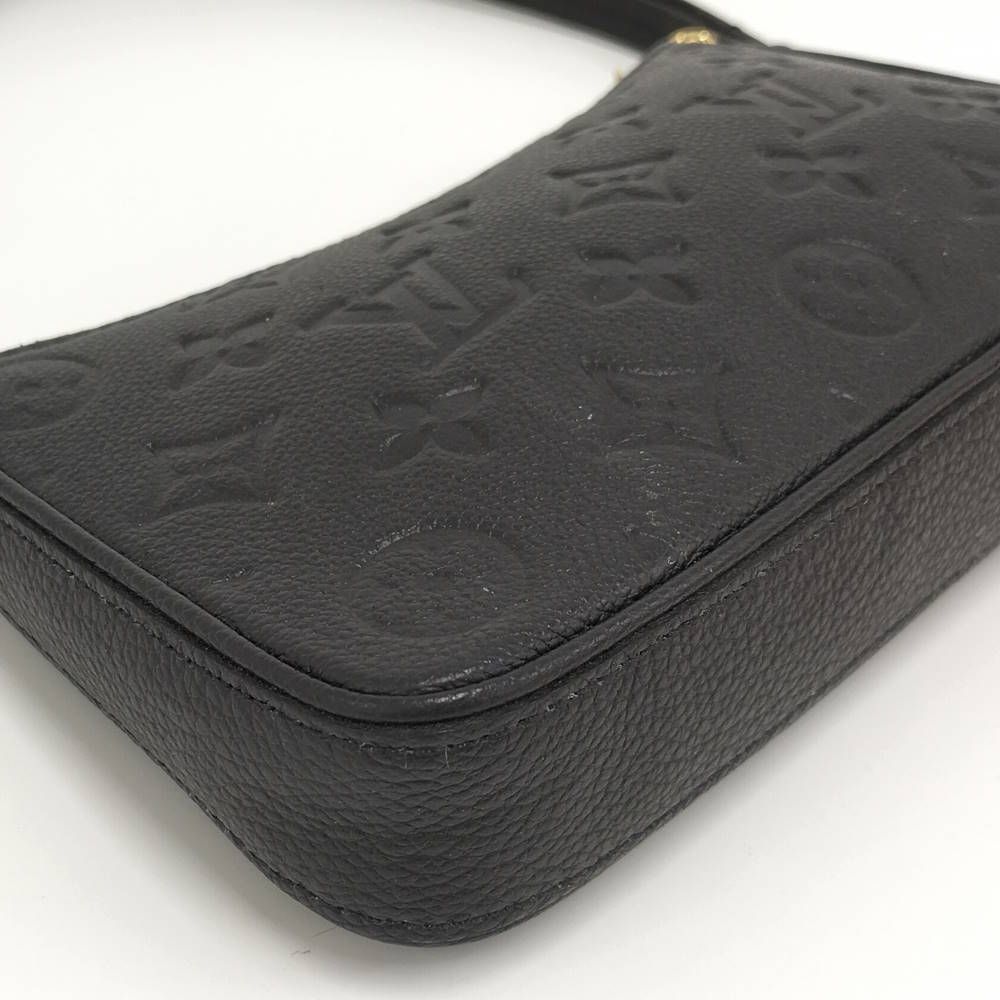 Louis Vuitton Pouch Shoulder Bag Monogram Empreinte Noir Black — view 5