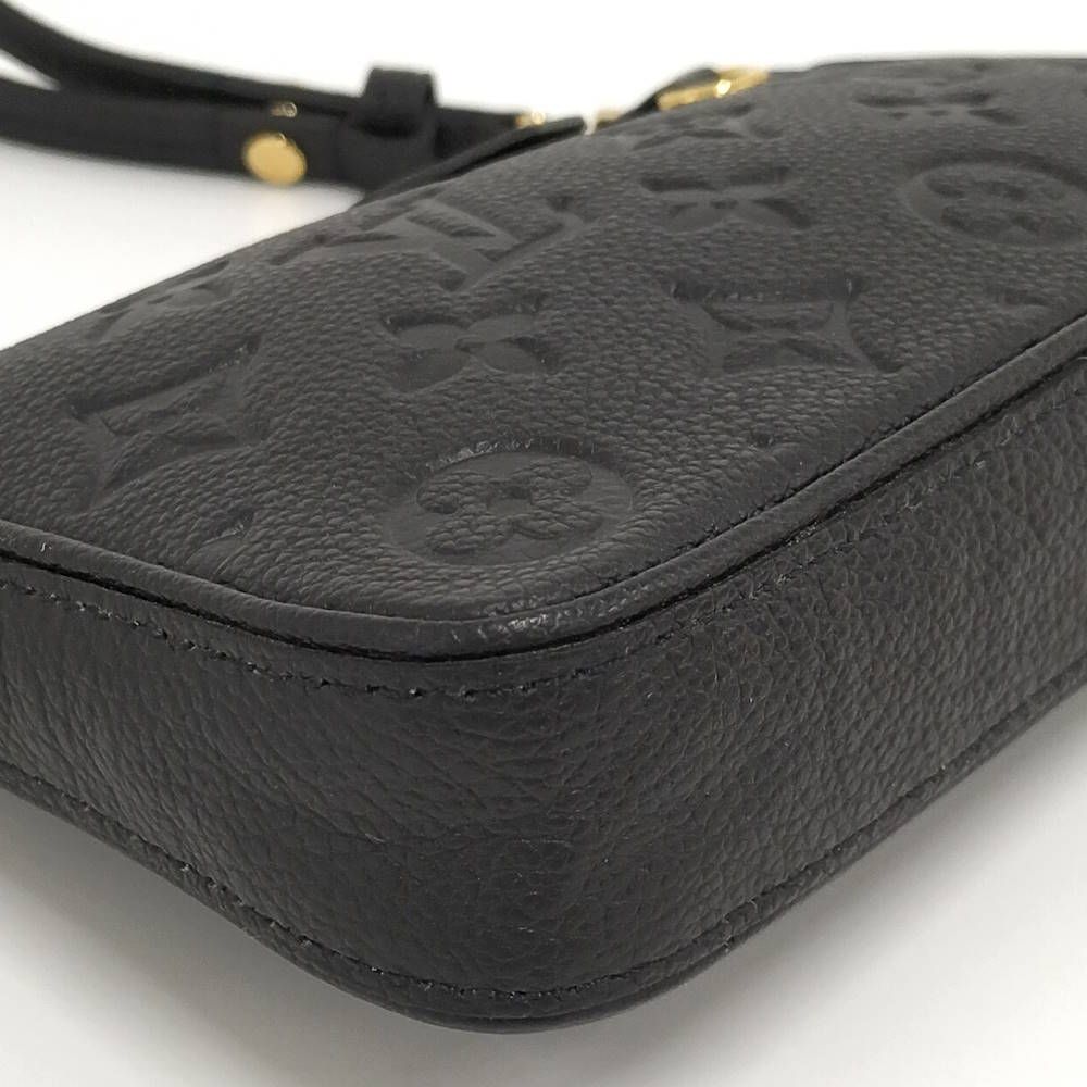 Louis Vuitton Pouch Shoulder Bag Monogram Empreinte Noir Black — view 4