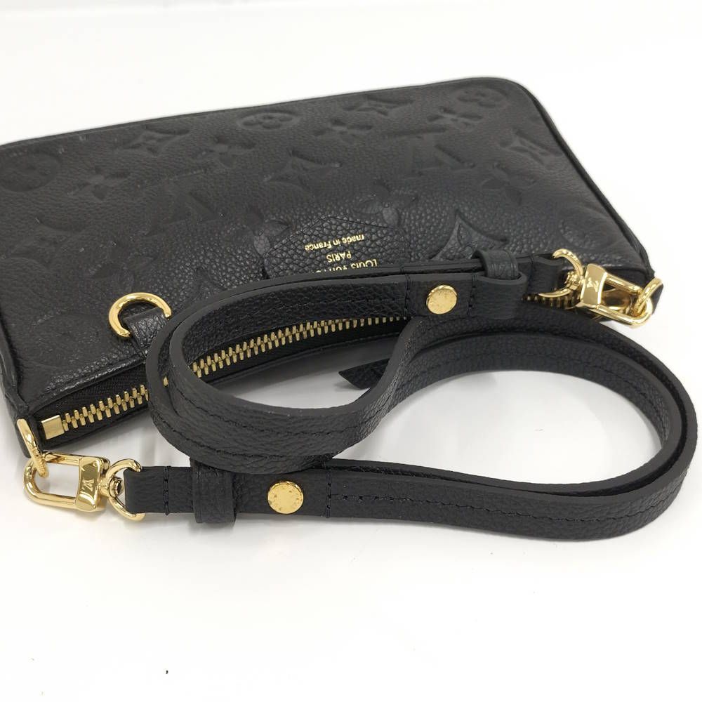 Louis Vuitton Pouch Shoulder Bag Monogram Empreinte Noir Black — view 6