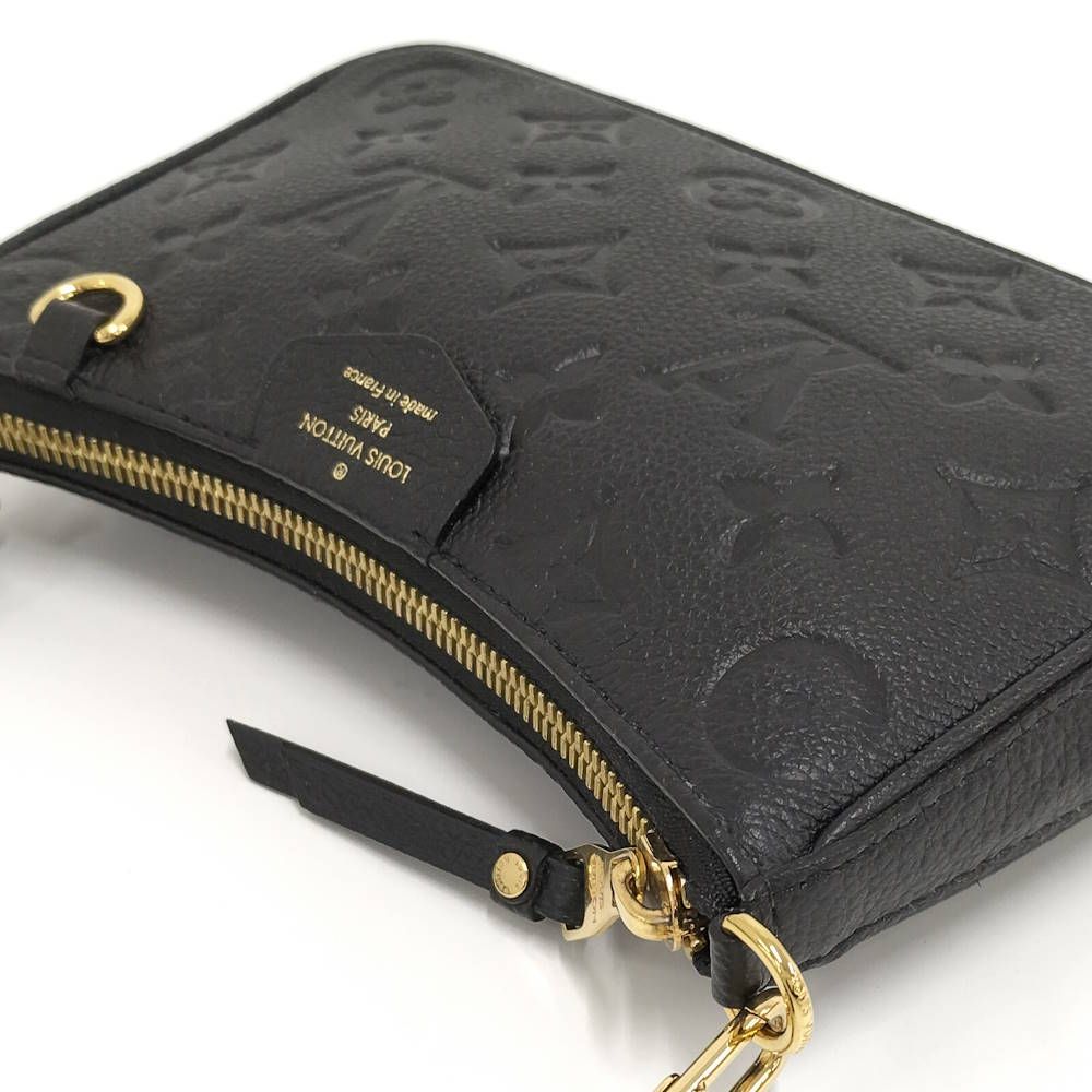 Louis Vuitton Pouch Shoulder Bag Monogram Empreinte Noir Black — view 3