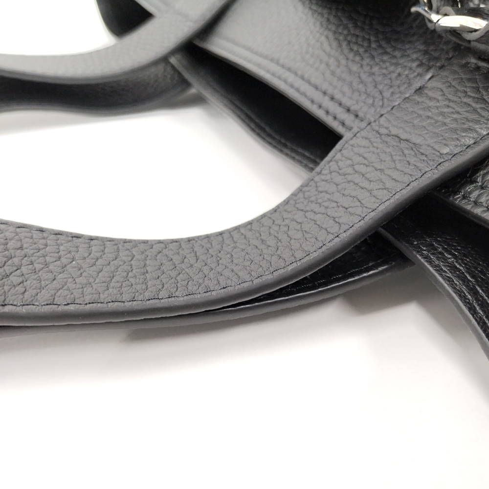 Louis Vuitton Cabas Voyage Tote Taurillon Leather Black — view 6