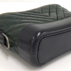 Chanel Gabriel de Chain Shoulder Bag Leather Green — view 4