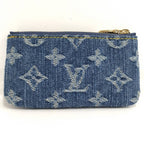 Louis Vuitton LV Tmpochette Cles Coin Case Takashi Murakami Monogram Denim — view 2