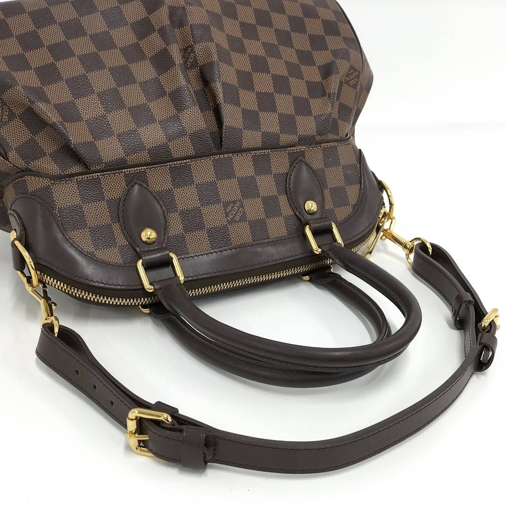 Louis Vuitton Trevi PM 2-Way Shoulder Bag Damier Ebene — view 6