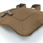 Prada Shoulder Bag Nylon Brown — view 5