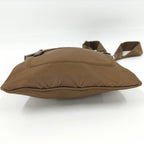Prada Shoulder Bag Nylon Brown — view 4
