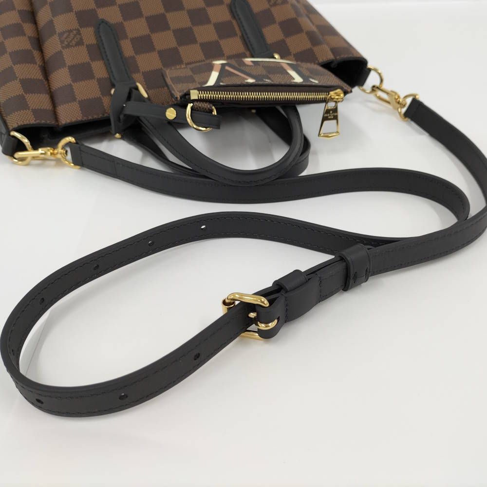 Louis Vuitton Belmont NV BB Damier Ebene Shoulder Bag — view 8