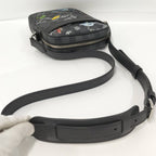 Louis Vuitton Danube PM NM Shoulder Bag Damier Graphite Map — view 7