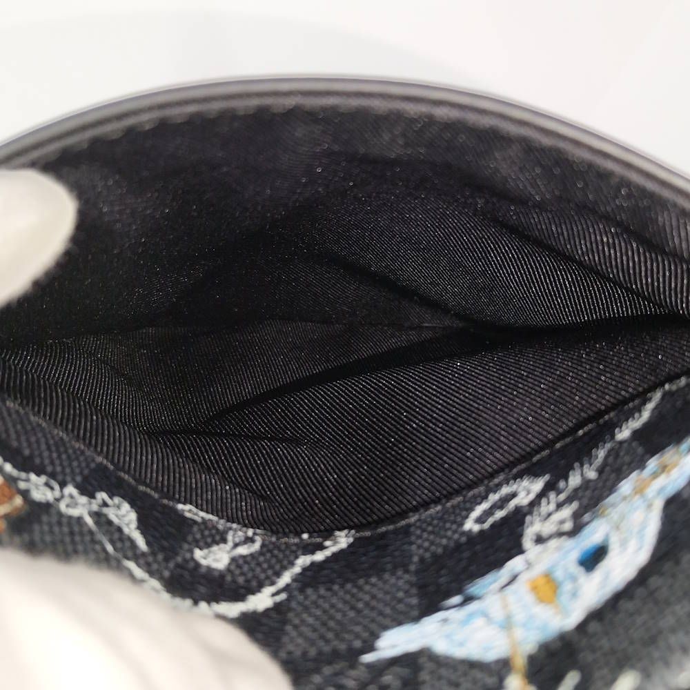 Louis Vuitton Danube PM NM Shoulder Bag Damier Graphite Map — view 8