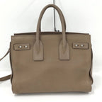 Saint Laurent 2-Way Bag Leather Brown — view 2