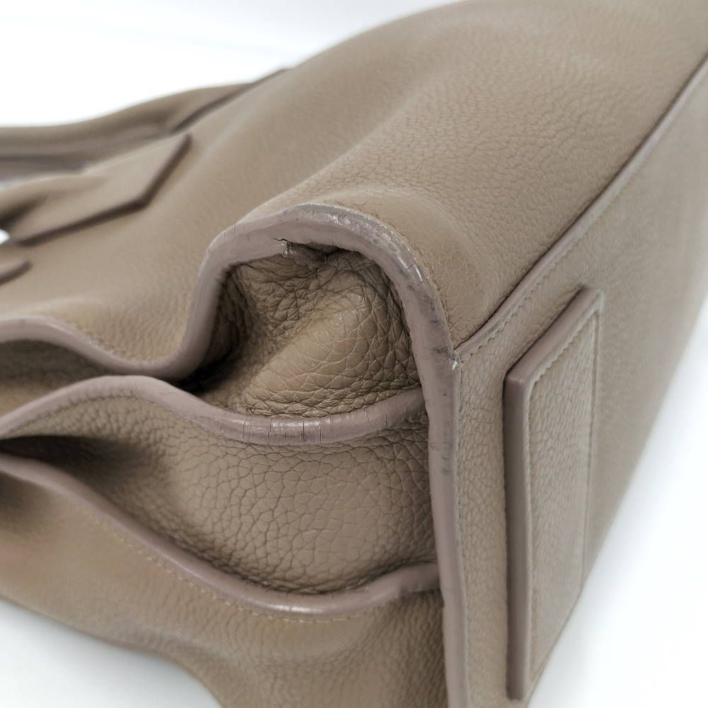 Saint Laurent 2-Way Bag Leather Brown — view 6